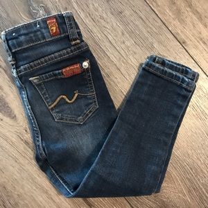 7 For All Mankind Skinny Jeans 3T